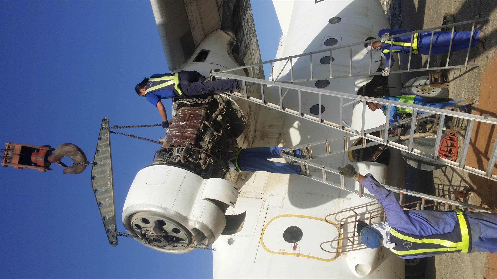 Falcon Aircraft Recycling Aircraft Recycling in the UAE